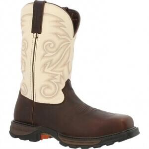 NEW DURANGO BOOTS men's maverick xp western work boots in cream